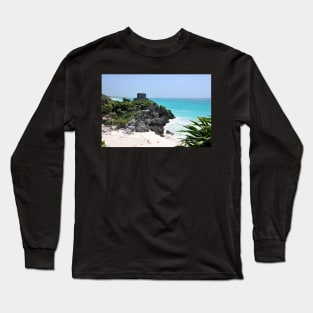 Mexique - Site archéologique de Tulum Long Sleeve T-Shirt